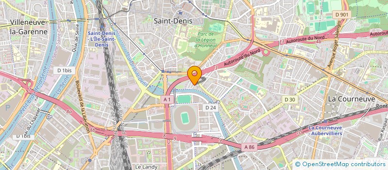 localisation de l'entreprise AYLINE à SAINT-DENIS