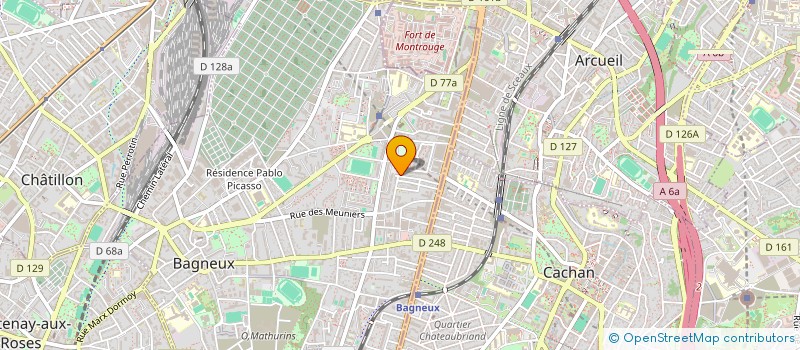 localisation de l'entreprise AYLO SALI à BAGNEUX