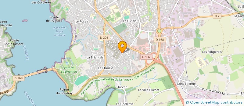 localisation de l'entreprise AYM  SAINT-JOUAN-DES-GUERETS