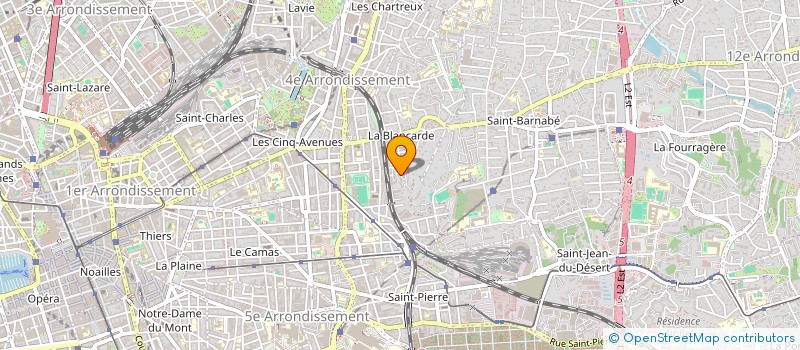 localisation de l'entreprise AYM VTC à MARSEILLE