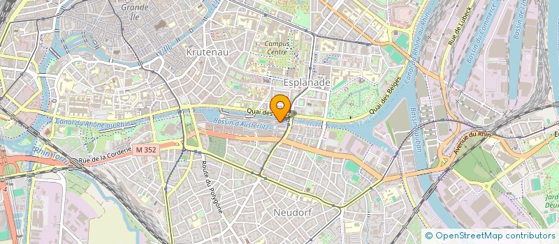 localisation de l'entreprise AYMARA à STRASBOURG