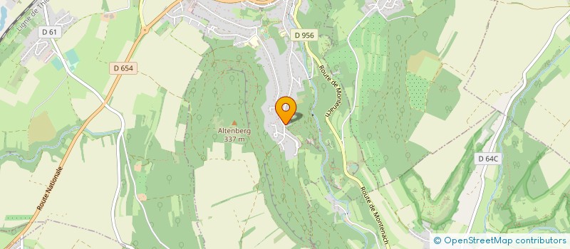 localisation de l'entreprise AYMAURAN PATRIMOINE  SIERCK-LES-BAINS