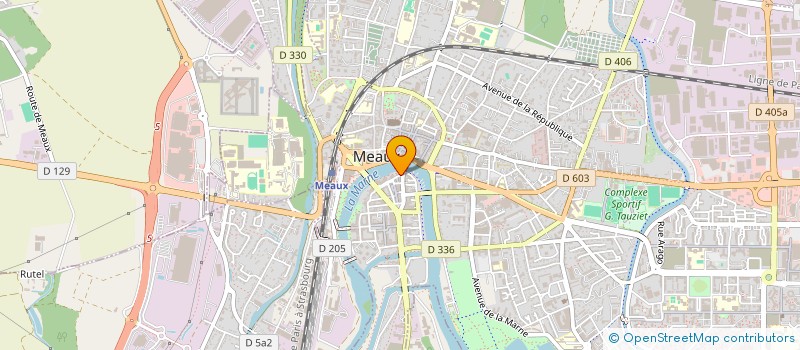 localisation de l'entreprise AYME COURTAGE à MEAUX