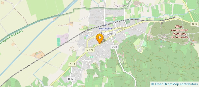 localisation de l'entreprise AYME HOUSE  FONTVIEILLE