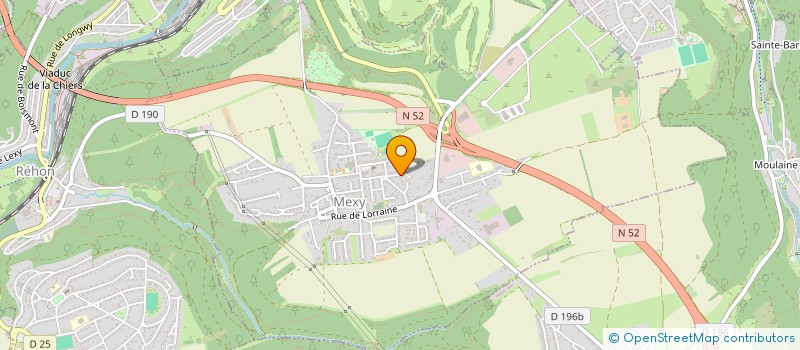 localisation de l'entreprise AYMEBOIS  MEXY