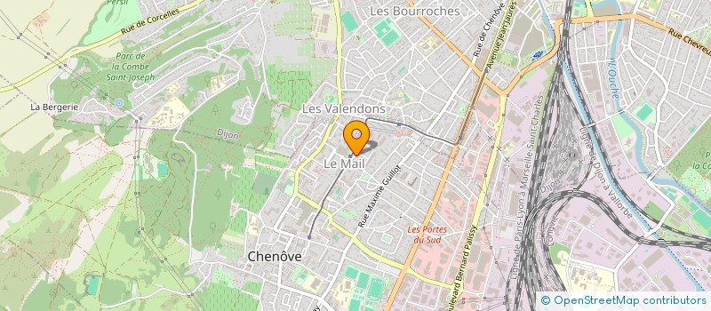localisation de l'entreprise AYMELISE à CHENOVE