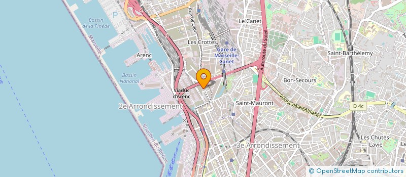 localisation de l'entreprise AYMEN PEINTURE à MARSEILLE