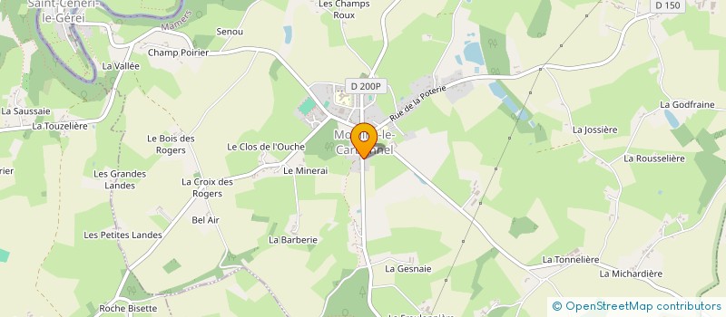 localisation de l'entreprise AYMER DE LA CHEVALERIE INDIVISION  MOULINS-LE-CARBONNEL