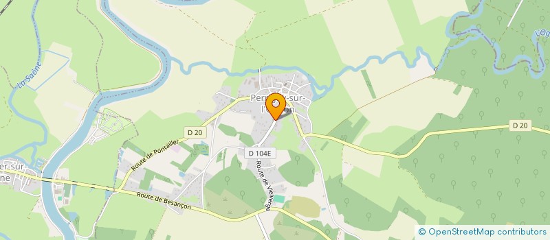 localisation de l'entreprise AYMERIC.R  PERRIGNY-SUR-L'OGNON