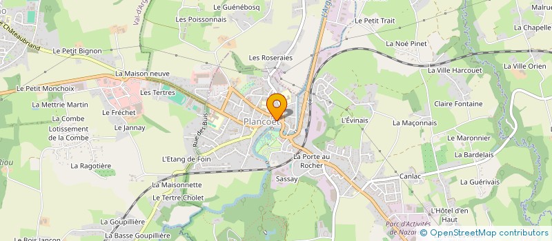 localisation de l'entreprise AYMERIC SALANSON  PLANCOET