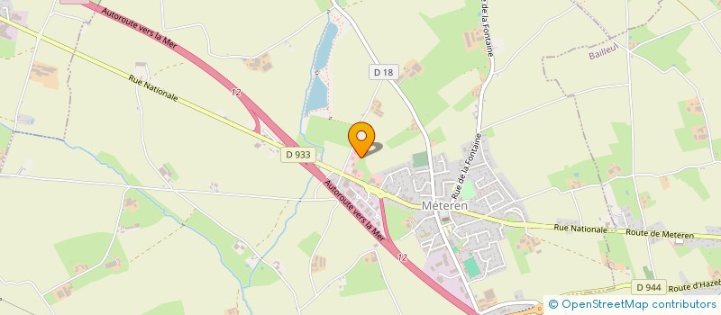 localisation de l'entreprise AYMON  METEREN