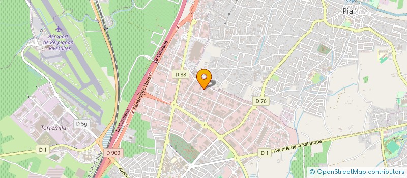 localisation de l'entreprise AYMOND BRUNEL FINANCES  PERPIGNAN