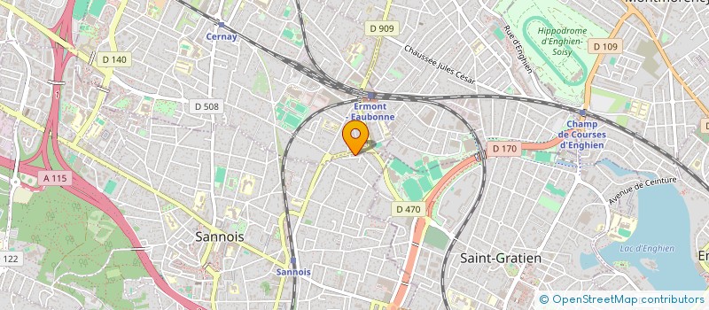 localisation de l'entreprise AYMSA  SANNOIS