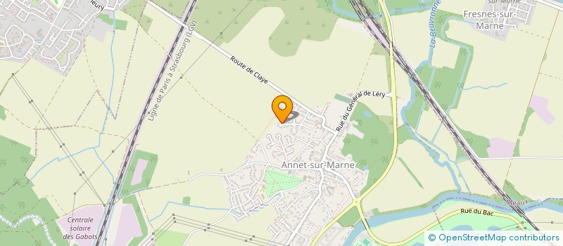 localisation de l'entreprise AYNA FINANCES  ANNET-SUR-MARNE