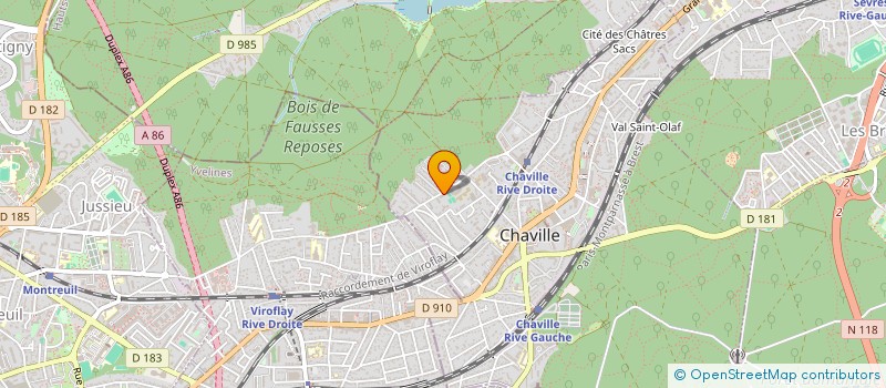 localisation de l'entreprise AYNAT INVESTISSEMENTS à CHAVILLE