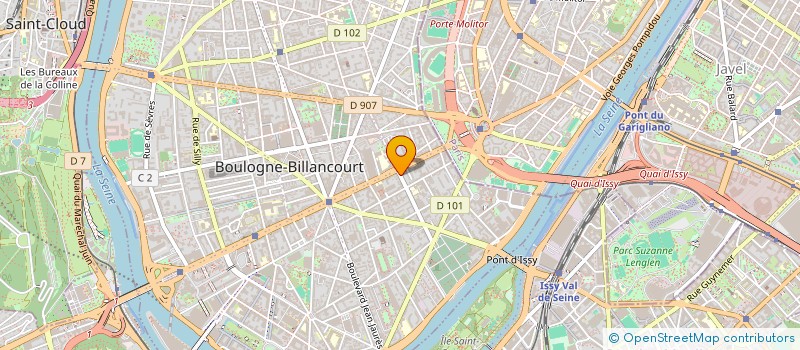 localisation de l'entreprise AYNIJO  BOULOGNE-BILLANCOURT