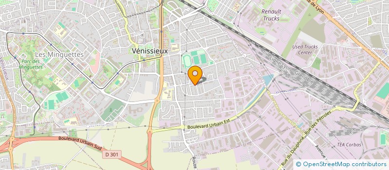 localisation de l'entreprise AYO INVEST  VENISSIEUX