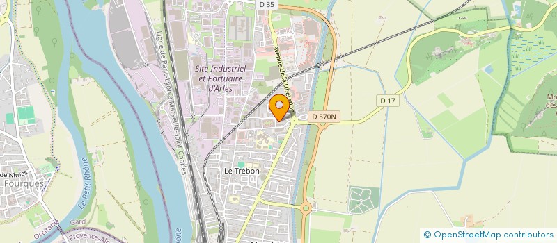 localisation de l'entreprise AYO VTC  ARLES