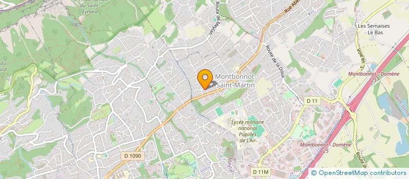 localisation de l'entreprise AYOATI  MONTBONNOT-SAINT-MARTIN