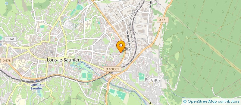 localisation de l'entreprise AYOLI PRODUCTIONS à LONS-LE-SAUNIER