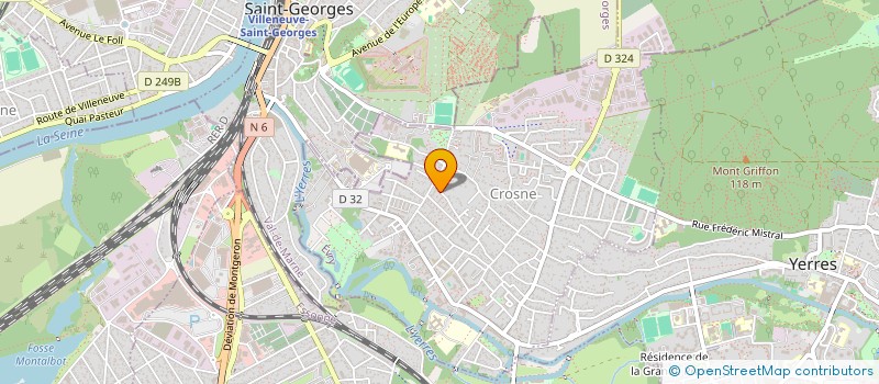 localisation de l'entreprise AYOMYOM PRODUCTIONS  CROSNE