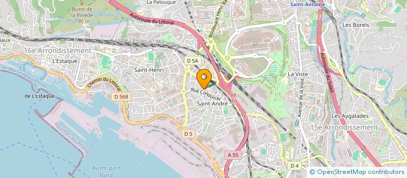 localisation de l'entreprise AYONINO à MARSEILLE