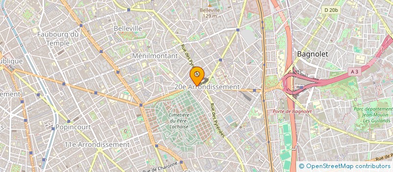 localisation de l'entreprise AYOR  PARIS