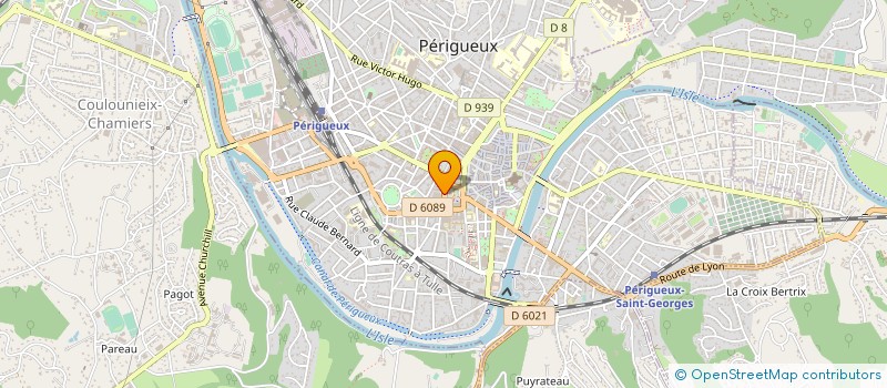 localisation de l'entreprise AYOR WATER AND HEATING SOLUTIONS à PERIGUEUX