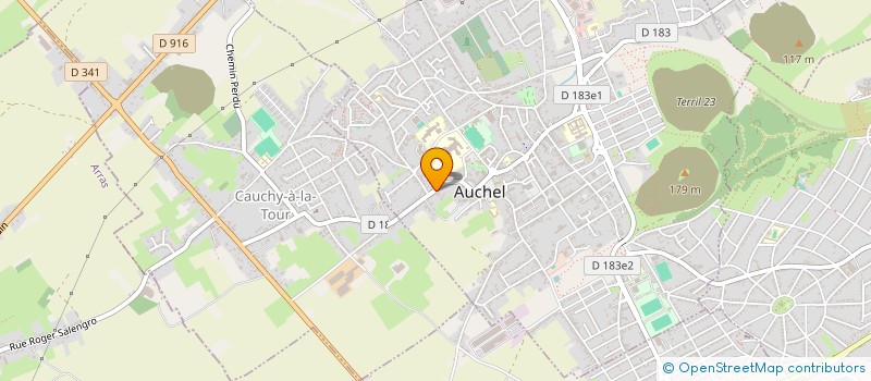localisation de l'entreprise AYOUB'ARBER  AUCHEL