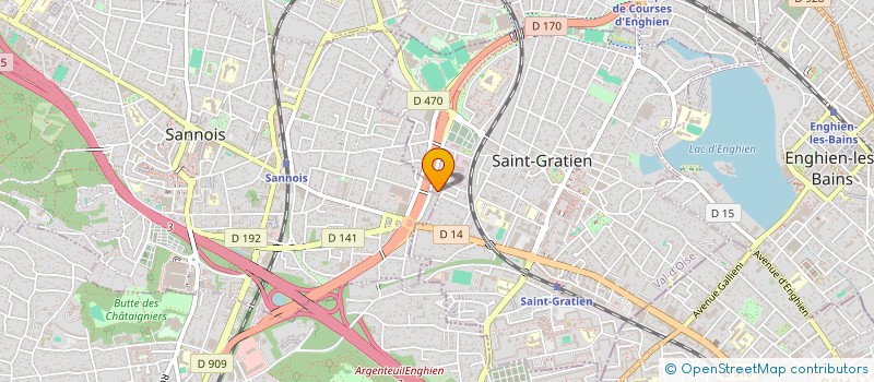 localisation de l'entreprise AYOUB & BEHAR ASSOCIES  SAINT-GRATIEN