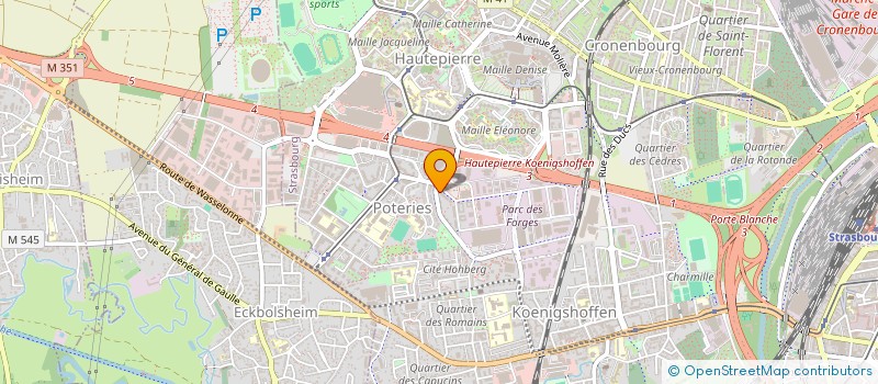 localisation de l'entreprise AYOUB TRANSPORTS à STRASBOURG
