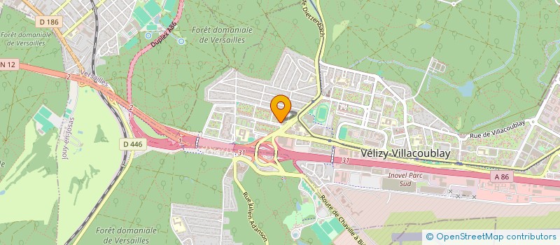 localisation de l'entreprise AYOUR DENTAL à VELIZY-VILLACOUBLAY
