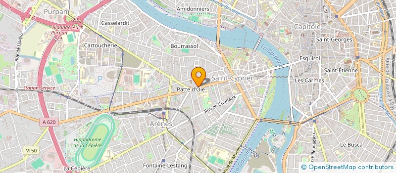 localisation de l'entreprise AYPRAT à TOULOUSE