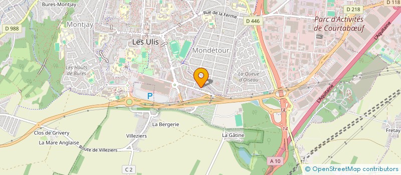 localisation de l'entreprise AYRALEM à LES ULIS