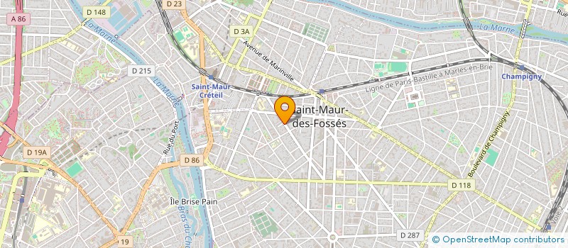 localisation de l'entreprise AYRES à SAINT-MAUR-DES-FOSSES