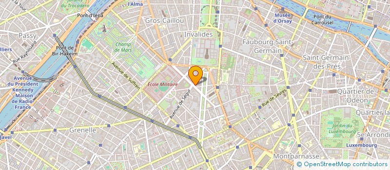 localisation de l'entreprise AYRINHAC  PARIS