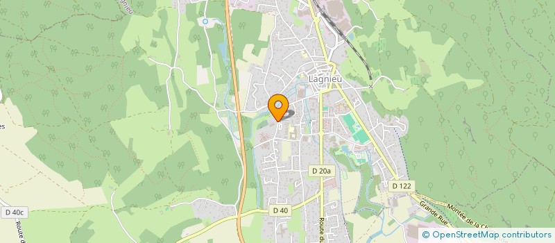 localisation de l'entreprise AYROBOTS à LAGNIEU