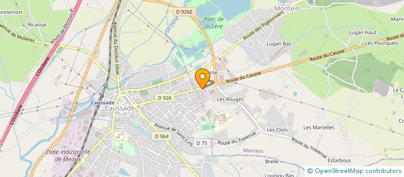 localisation de l'entreprise AYROLES IMMOBILIER  MONTEILS