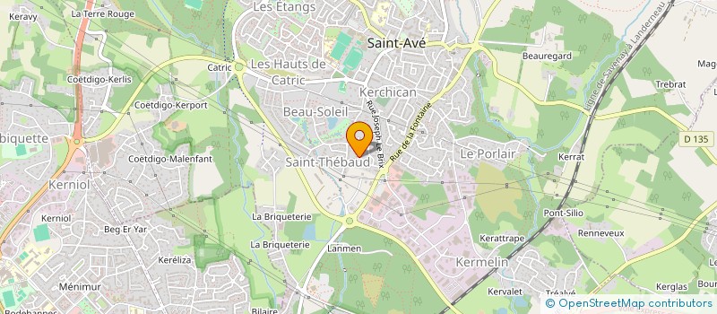 localisation de l'entreprise AYROMANCE  SAINT-AVE