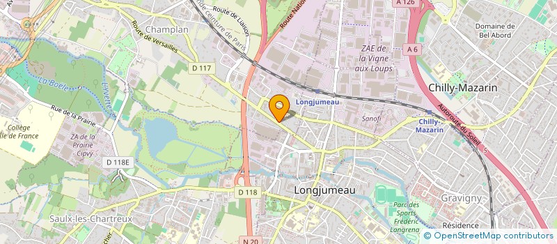 localisation de l'entreprise AYRTON AUTO  CHAMPLAN