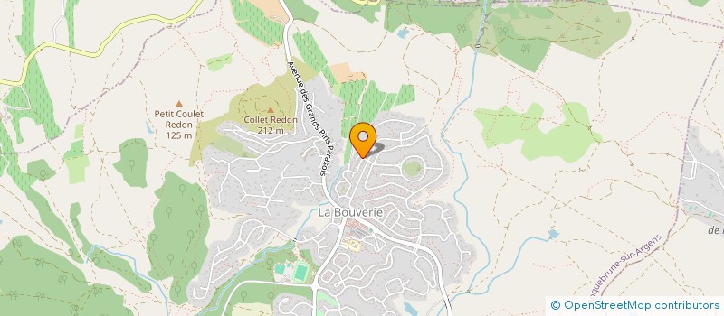 localisation de l'entreprise AYRTON ONE à ROQUEBRUNE-SUR-ARGENS