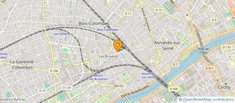 localisation de l'entreprise AYSEN à ASNIERES-SUR-SEINE