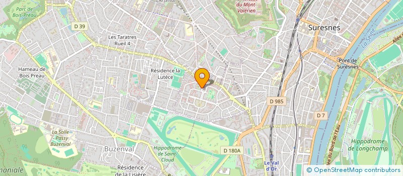 localisation de l'entreprise AYSIM COM à SURESNES