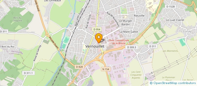 localisation de l'entreprise AYSU DELICES à VERNOUILLET