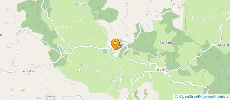 localisation de l'entreprise AYTECHNET à LEYNHAC