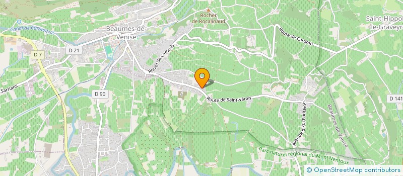 localisation de l'entreprise AYTON CONCEPT  BEAUMES-DE-VENISE