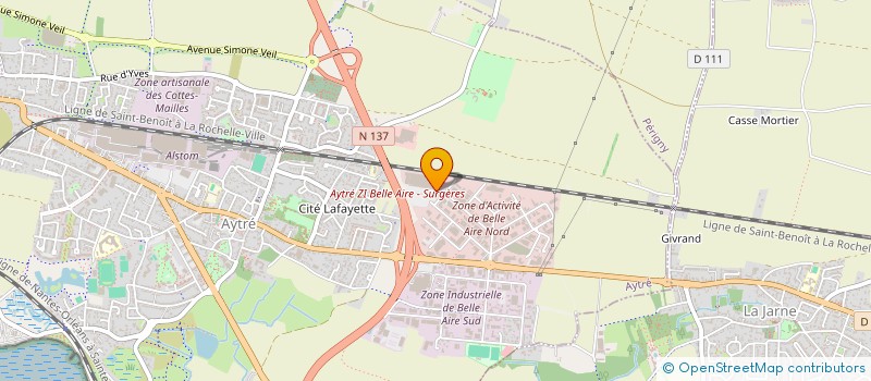 localisation de l'entreprise AYTRECO  AYTRE