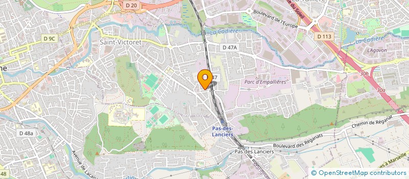 localisation de l'entreprise AYUMI  SAINT-VICTORET