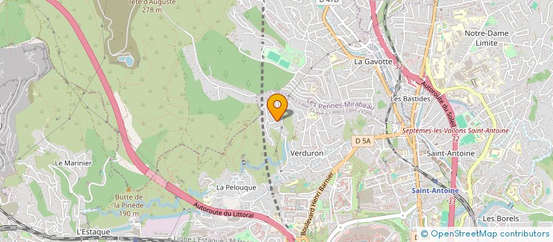 localisation de l'entreprise AYYAMA TAXI à MARSEILLE