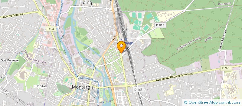 localisation de l'entreprise AYYAPPA à MONTARGIS